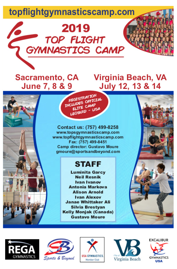 2019 Top Flight Gymnastics Camp!